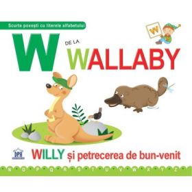 W de la Wallaby. Cartonata - Greta Cencetti