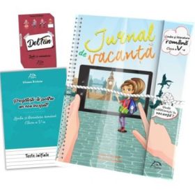 Jurnal de vacanta, Limba si literatura romana, clasa a V-a, 2018. Contine si jocul DelFan Limba si comunicare - Silvana Bicazan
