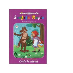 Scufita Rosie - Carte de colorat