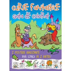 Curse fantastice gata de colorat - Animale
