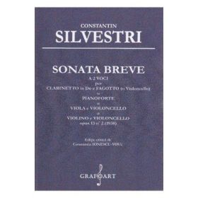 Sonata Breve a 2 voci per Clarinetto in Do e Fagotto - Constantin Silvestri