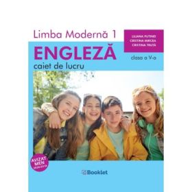 Limba moderna 1 engleza. Caiet de lucru clasa a 5-a 2019 - Cristina Mircea