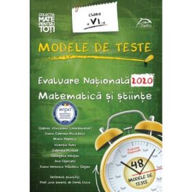 Modele de teste - Evaluare Nationala 2020 - Matematica si stiinte - Clasa a VI-a