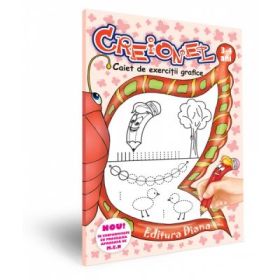 Creionel, caiet de exercitii grafice 3-4 ani - Mariana Andreianu, Olga Olariu
