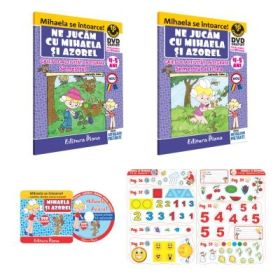 Set activitati integrate „Ne jucam cu Mihaela si Azorel”, Semestrele 1-2, 4 - 5 ani