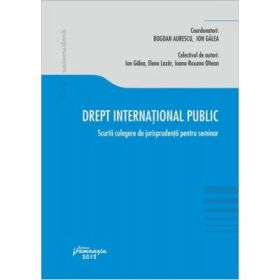 Drept international public. Scurta culegere de jurisprudenta pentru seminar - Bogdan Lucian Aurescu, Ion Galea, Elena Lazar, Ioana-Roxana Oltean