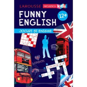 FUNNY ENGLISH. Jocuri si enigme (12+) - Sandra Lebrun