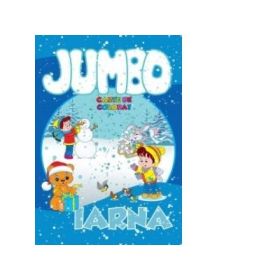 Jumbo. Iarna. Carte de colorat - Roxana Geanta
