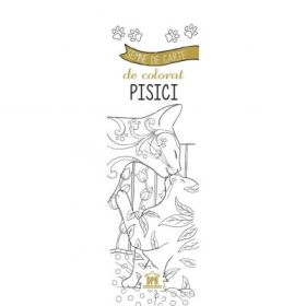 Semne de carte de colorat. Pisici