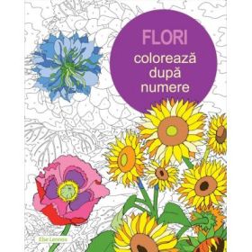 Coloreaza dupa numere. Flori - Else Lennox