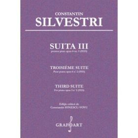 Suita 3 pentru pian opus 6, numarul 1 - Constantin Silvestri