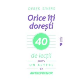 Orice iti doresti. 40 de lectii pentru un altfel de antreprenor - Derek Sivers