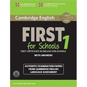Cambridge English: First 1 - Student's Book Pack (Student's Book with Answers and 2x Audio CDs)