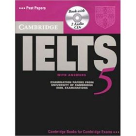 Cambridge: IELTS 5 - Self-study Pack (Student's Book with Answers and 2x Audio CDs)