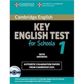 Cambridge: KET for Schools 1 - Self-study Pack (Student's Book with Answers and Audio CD)