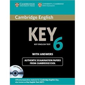 Cambridge: English Key 6 - Self-study Pack (Student's Book with Answers and Audio CD) (KET Practice Tests)