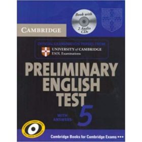 Cambridge: Preliminary English Test 5 - Self-study Pack (with Audio CD)
