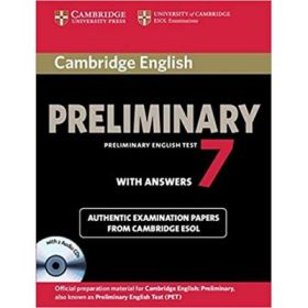 Cambridge: English Preliminary 7 - Student's Book Pack (Student's Book with Answers and 2x Audio CDs)