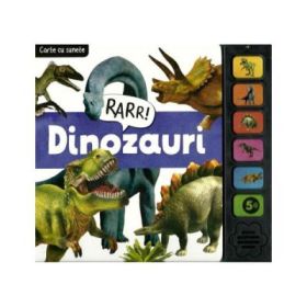Carte cu suntete - Dinozauri