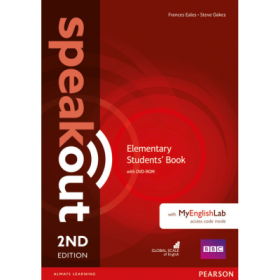 Speakout Elementary 2nd Edition Students Book with DVD-ROM and MyEnglishLab Access Code Pack - Frances Eales
