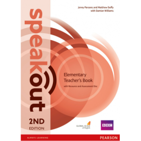 Speakout Elementary 2nd Edition Teachers Guide with Resource &amp; Assessment Disc Pack - Jenny Parsons