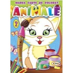 Marea carte de colorat. Animale volumul 2