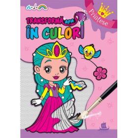 Transforma apa in culori. Printese