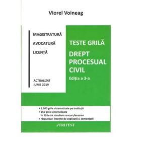 Teste grila. Drept procesual civil. Editia a 3-a (Viorel Voineag)