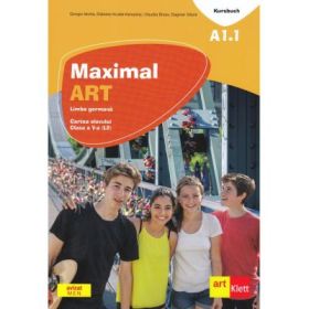 Maximal. Limba Germana A1. 1. Clasa a 5-a. Cartea elevului. Maximal. Kursbuch - Elzbieta Krulak-Kempisty