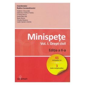 Minispete. Volumul 1. Drept civil. Editia a 2-a - Rodica Constantinovici