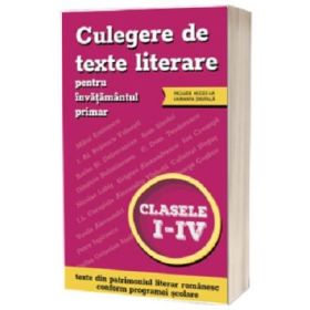 Culegere de texte literare pentru invatamantul primar, clasele 1-4 (include acces la varianta digitala)