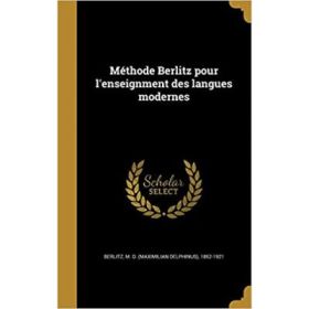 Methode Berlitz Pour L'Enseignment Des Langues Modernes