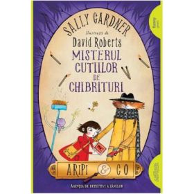 Aripi &amp; Co 4. Misterul cutiilor de chibrituri. Paperback - Sally Gardner, David Roberts