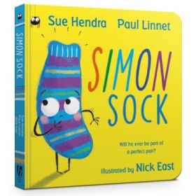Simon Sock Board Book - Sue Hendra, Paul Linnet