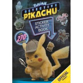 Detective Pikachu Sticker Activity Book