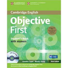 Objective First Student's Book Pack (Student's Book with Answers with CD-ROM and Class Audio CDs (2)) - Annette Capel, Wendy Sharp