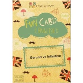 Fun card English. Gerund vs Infinitive
