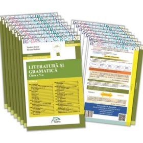 Sinteze teoretice - Limba si literatura romana - LITERATURA SI GRAMATICA - Clasa a V-a