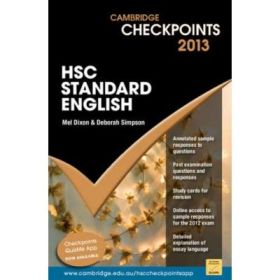 Cambridge Checkpoints HSC Standard English 2013 - Melpomene Dixon, Deborah Simpson
