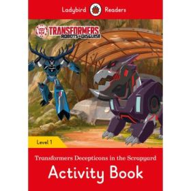 Transformers Decepticons In The Scrapyard Activity Book