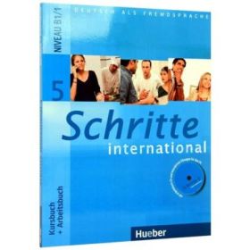 Schritte International 5 (B1/1 - Kursbuch + Arbeitsbuch + CD Audio)