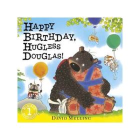 Happy Birthday, Hugless Douglas! Board Book - David Melling