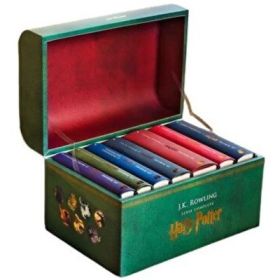 Pachet seria Harry Potter + cufar de colectie - J. K. Rowling