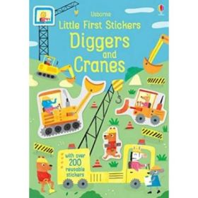 Little First Stickers Diggers and Cranes (Little First Stickers) - Hannah Watson