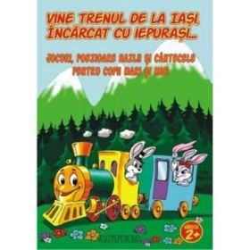 Vine trenul de la Iasi, incarcat cu iepurasi -Jocuri, poezioare hazlii si cantecele pentru copii