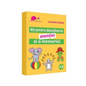 Kit pentru dezvoltarea atentiei si a memoriei - Loredana Bejan