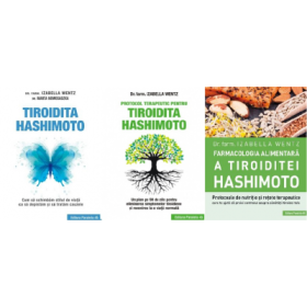 Pachet 3 carti Tiroidita Hashimoto - Izabella Wentz