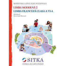 Limba moderna 2 franceza, manual clasa a 6-a - Alain Broute