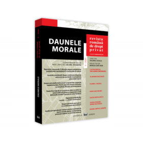 Revista Romana de Drept Privat nr. 3-2020. Daune morale - coord. Calina Jugastru