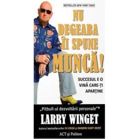 Nu degeaba ii spune munca! Succesul e o vina care-ti apartine - Larry Winget